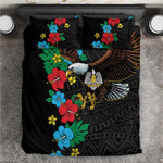 South Sudan Bedding Set African Pattern Hibiscus Floral