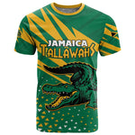Custom Afro Jamaica Cricket Tallawahs T shirt Fi Wi Tallawahs Champions