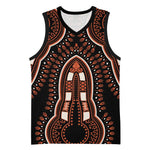 African Dashiki Basketball Jersey Afro Vintage Pattern - African Pride