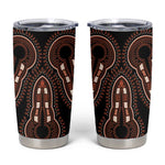 African Dashiki Tumbler Cup Afro Vintage Pattern