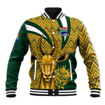 Custom South Africa Rugby Baseball Jacket - Come On Bokke, Champion World Cup LT01