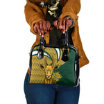 South Africa Rugby Shoulder Handbag - Come On Bokke, Champion World Cup
