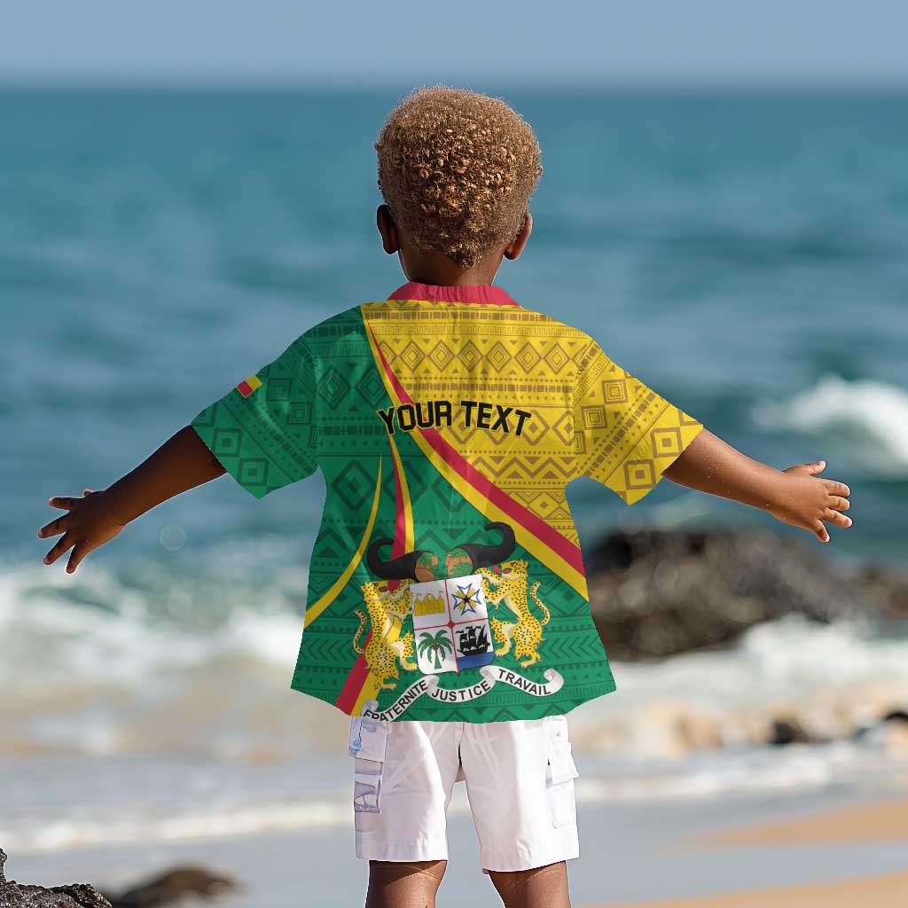 Personalized Benin Independence Day 1960 Kid Hawaiian Shirt Fraternite Justice Travail