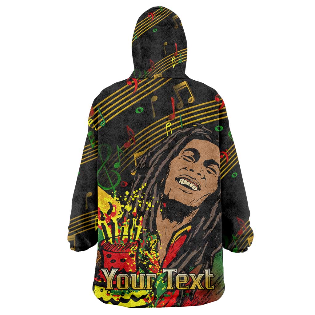 The Father of Reggae KId Wearable Blanket Hoodie - Legendary Birthday Tribute