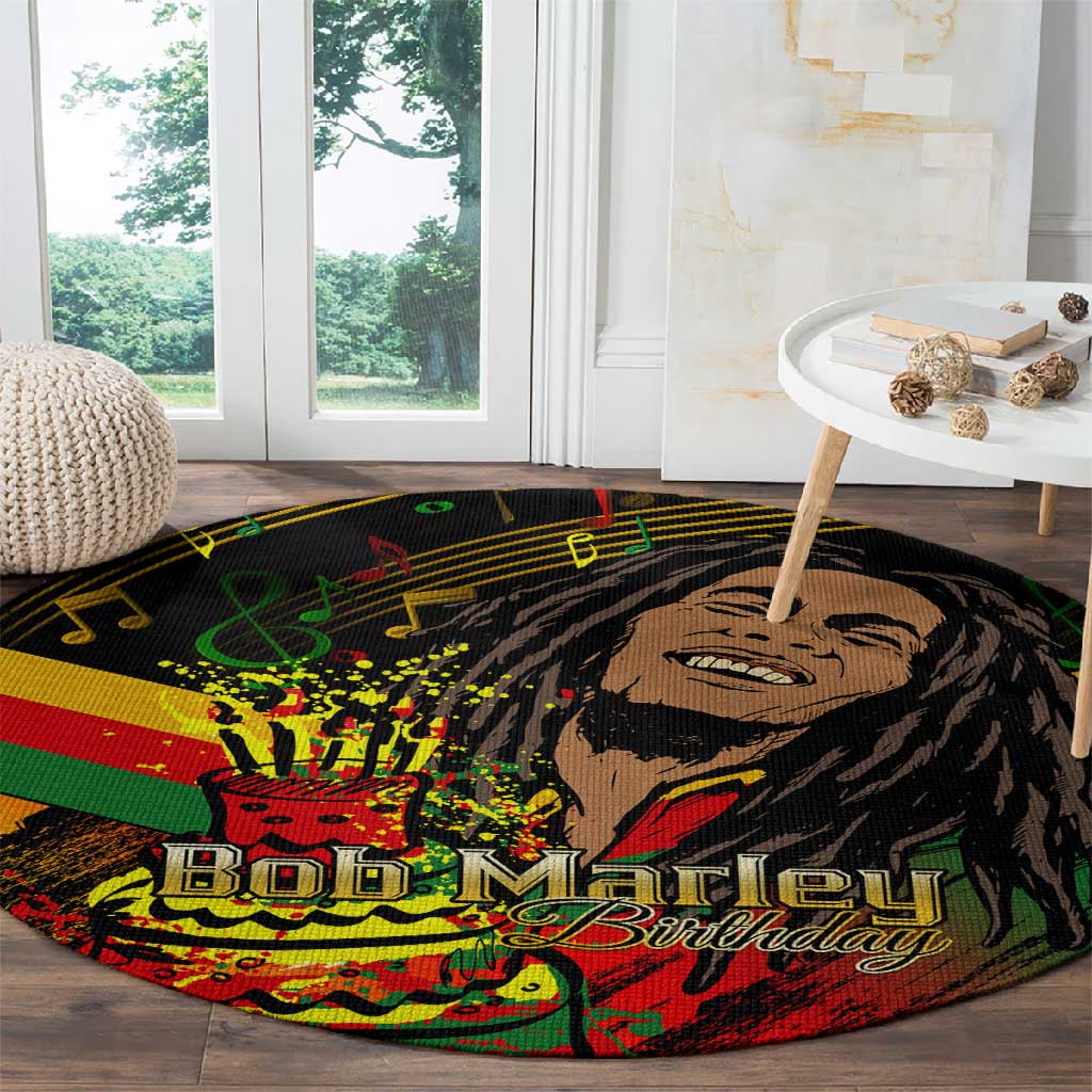 The Father of Reggae Round Carpet - Legendary Birthday Tribute
