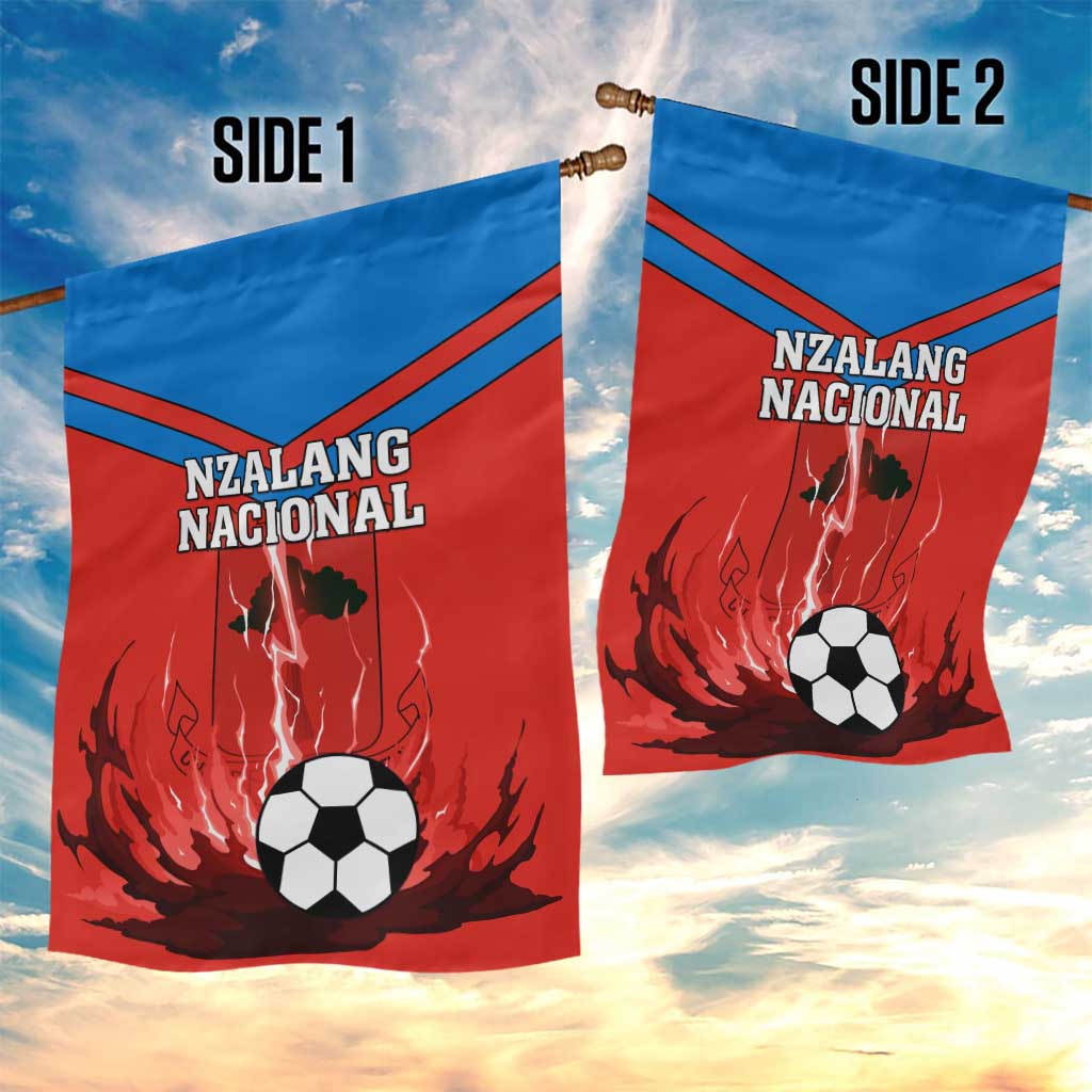 Support Nzalang Nacional - Equatorial Guinea Football Garden Flag