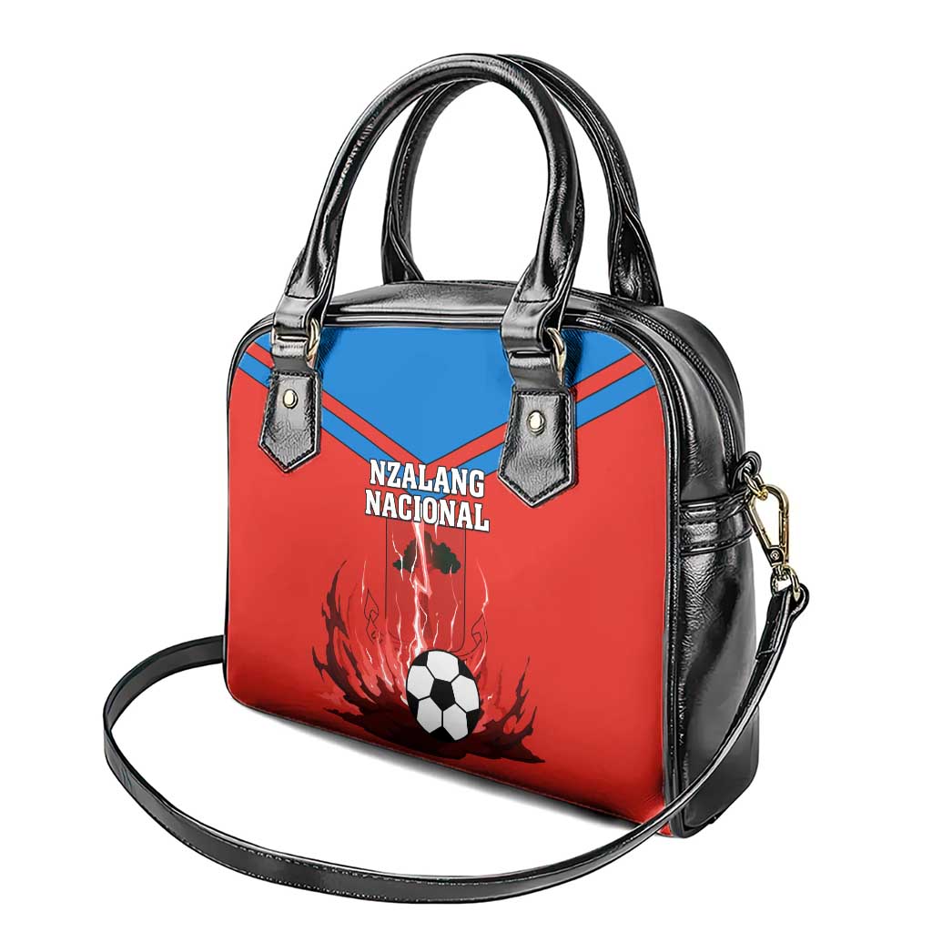 Support Nzalang Nacional - Equatorial Guinea Football Shoulder Handbag