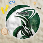 Rugby Zimbabwe Beach Blanket Sables Is The Champion - African Pride