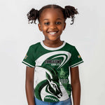 Custom Rugby Zimbabwe Kid T shirt Sables Is The Champion - African Pride