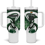 Custom Rugby Zimbabwe Tumbler With Handle Sables Is The Champion - African Pride