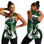Custom Rugby Zimbabwe Women Racerback Tank Sables Is The Champion - African Pride