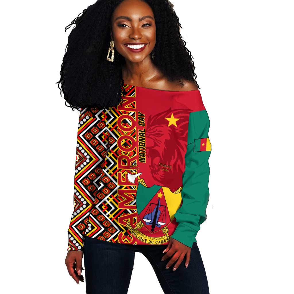 Cameroon National Day Men Tank Top Cameroun Coat Of Arms Ankara Pattern LT01 main image 0