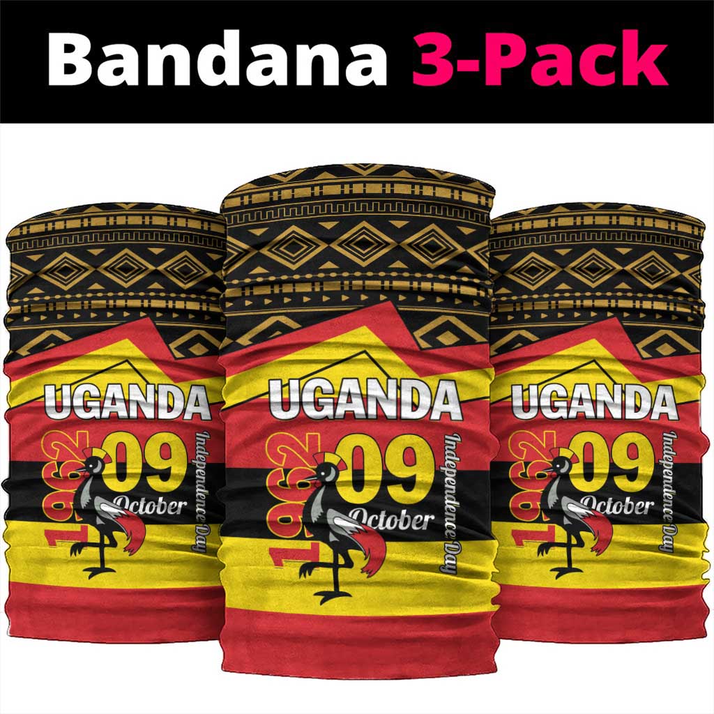 Uganda Neck Gaiter African Pattern - Independence Day 1962 LT01