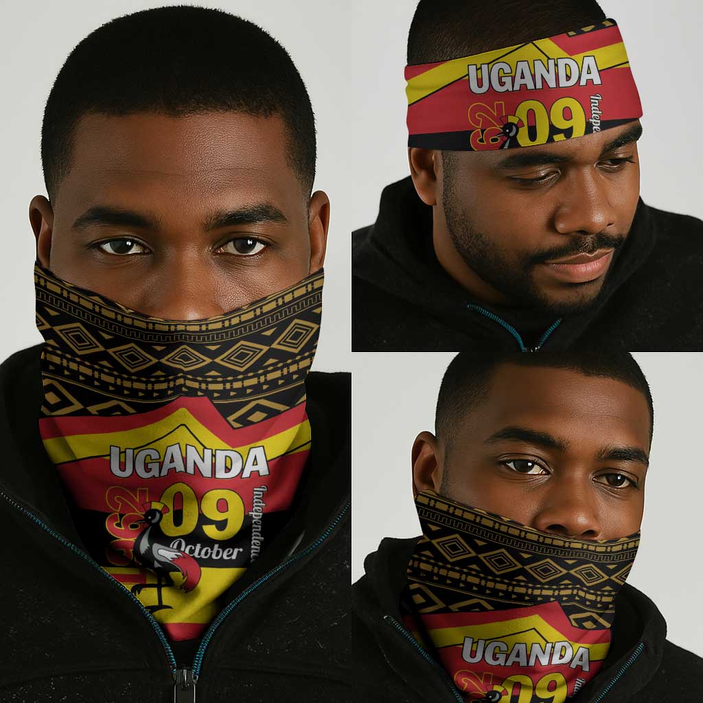 Uganda Neck Gaiter African Pattern - Independence Day 1962 LT01