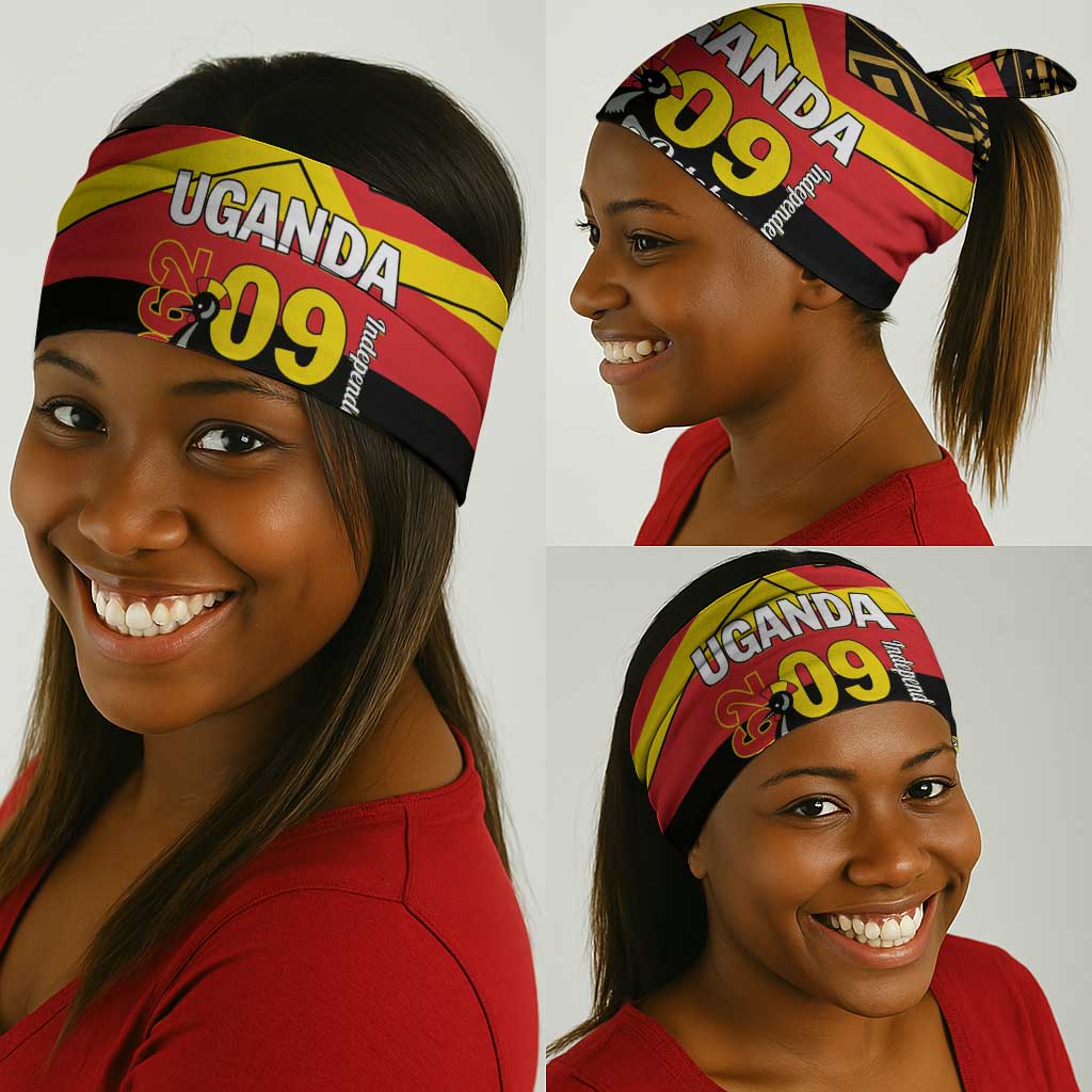 Uganda Neck Gaiter African Pattern - Independence Day 1962 LT01