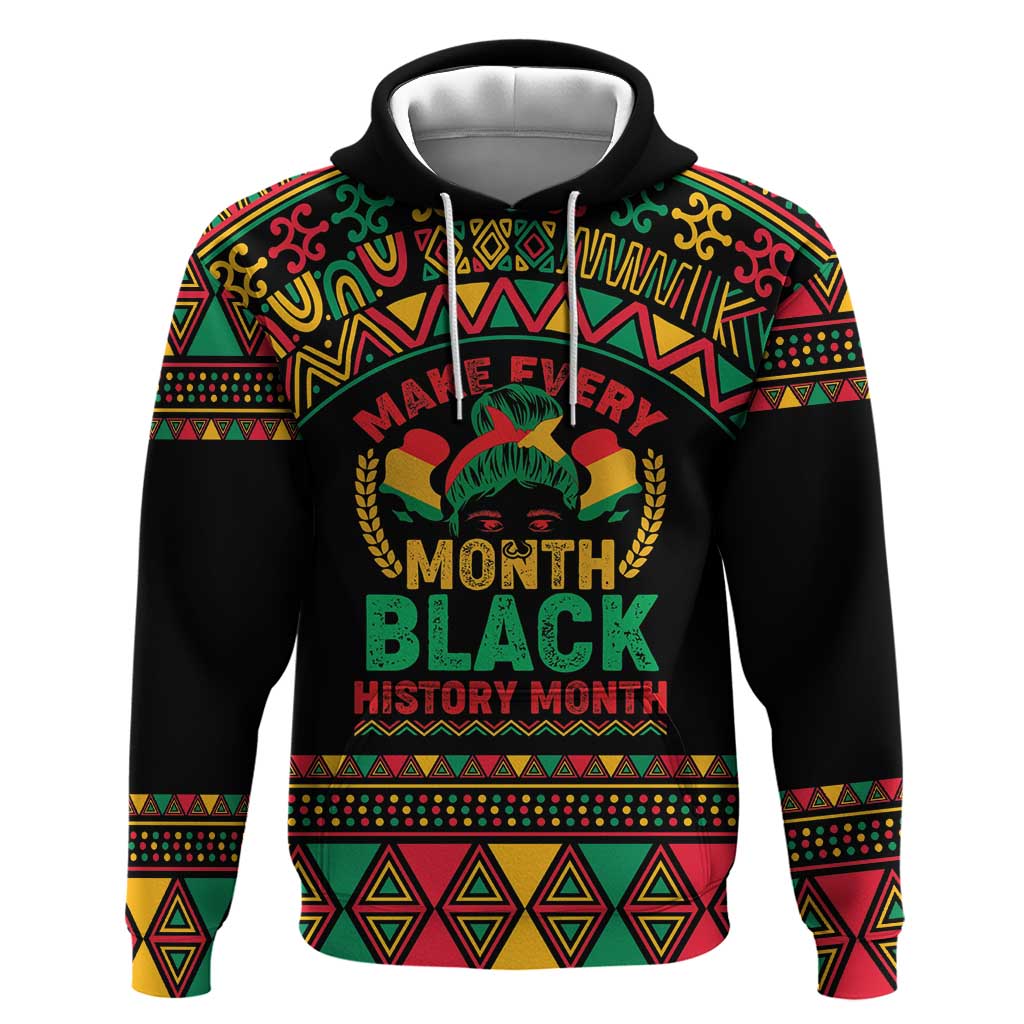 Make Every Month Black History Month Hawaiian Shirt African Pattern LT01