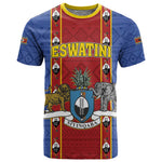 Eswatini African Pattern T shirt Swaziland Shield Siyinqaba
