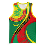 Personalized Mauritania Independence Day Basketball Jersey with Mauritanian Seal - Special Version - African Pride