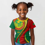 Personalized Mauritania Independence Day Kid T shirt with Mauritanian Seal - Special Version