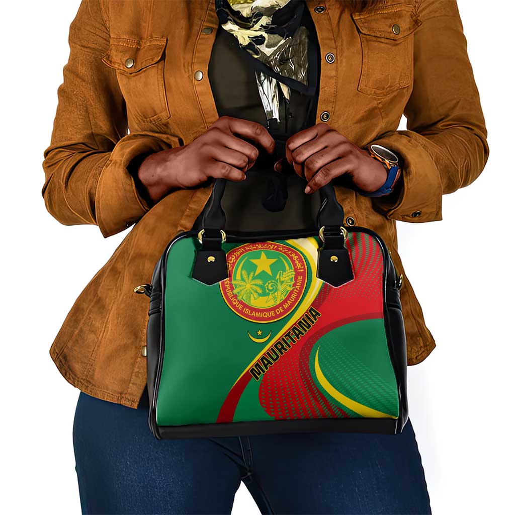 Mauritania Independence Day Shoulder Handbag with Mauritanian Seal - Special Version