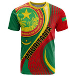 Personalized Mauritania Independence Day T shirt with Mauritanian Seal - Special Version