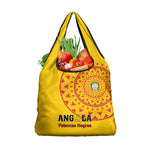 Support Palancas Negras - Yellow Angola Football Grocery Bag