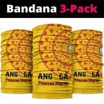 Support Palancas Negras - Yellow Angola Football Neck Gaiter LT01