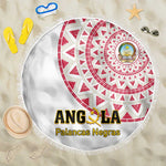 Support Palancas Negras - White Angola Football Beach Blanket