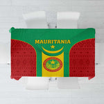Support the Lions of Chinguetti - Mauritania Football Tablecloth