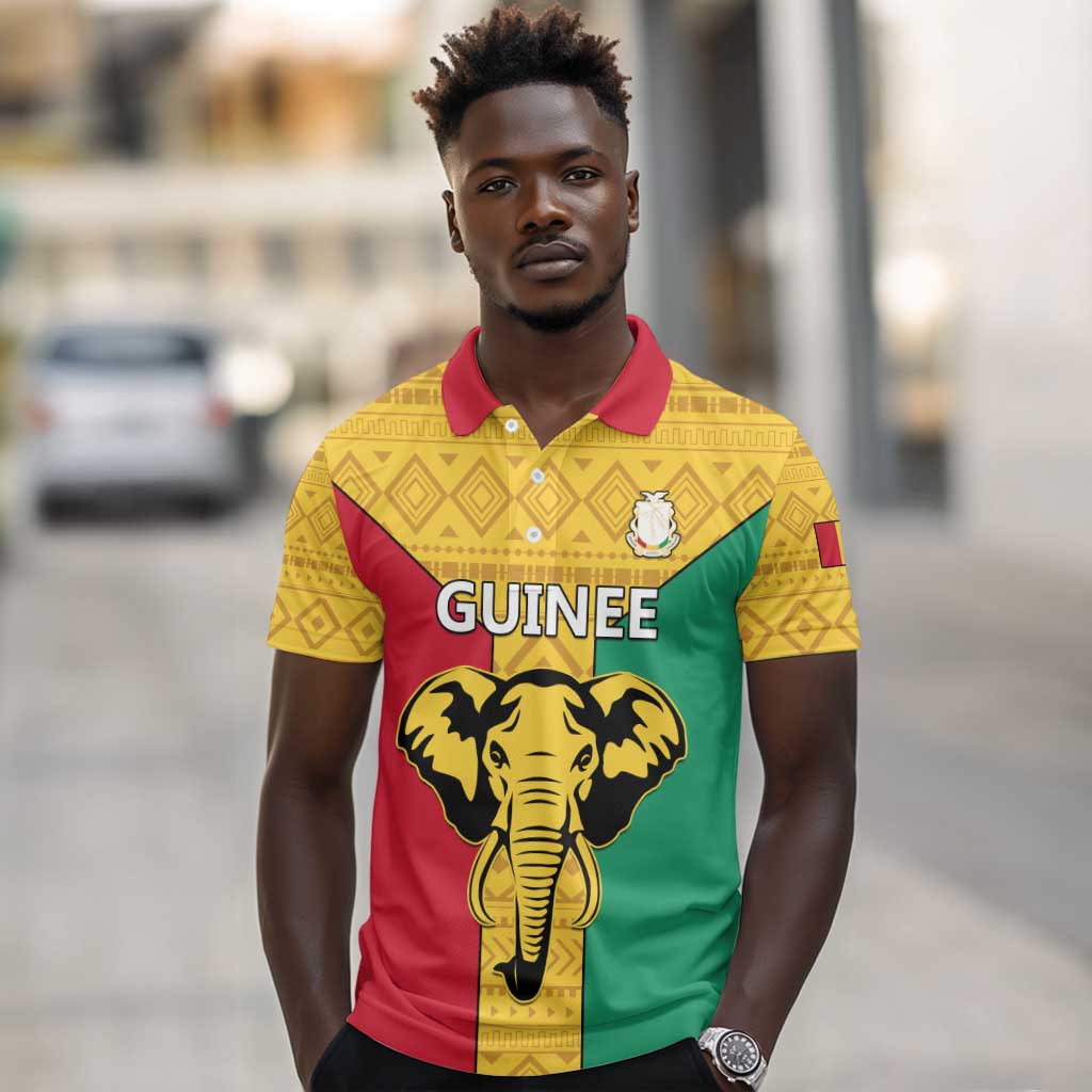 Guinea Football Polo Shirt Come On Syli National