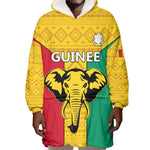 Guinea Football Wearable Blanket Hoodie Come On Syli National