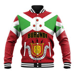 Personalized Burundi Baseball Jacket Coat Of Arms African Pattern LT01