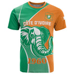 Ivory Coast Independence Day T shirt Cote d Ivoire Elephant