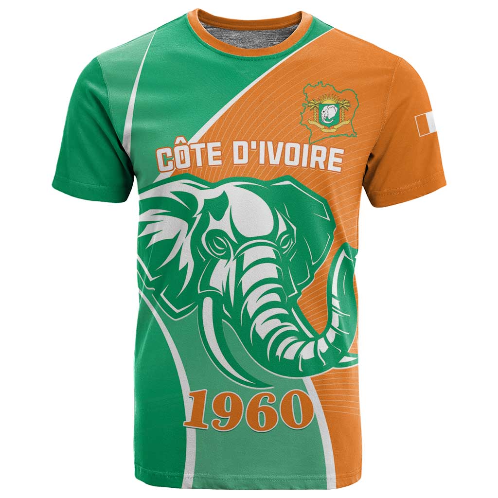 Ivory Coast Independence Day T shirt Cote d Ivoire Elephant
