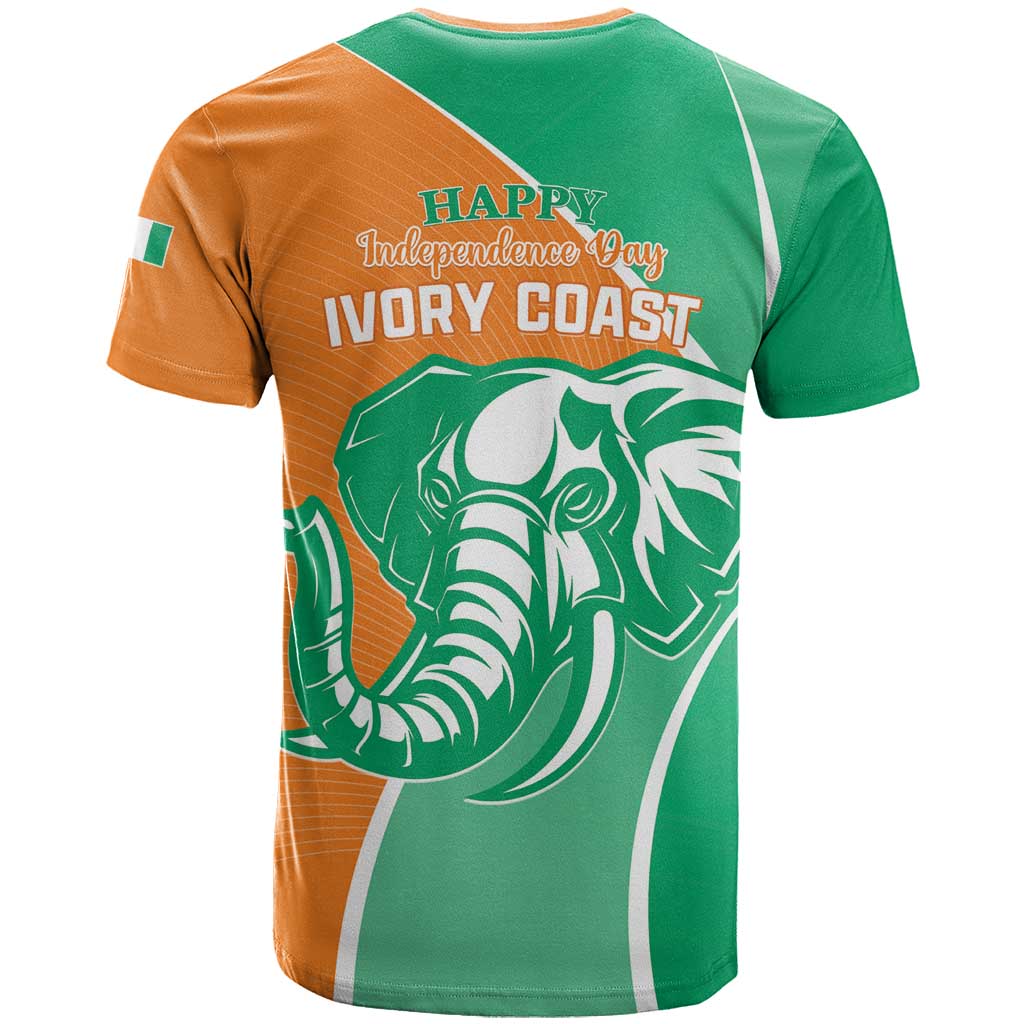 Ivory Coast Independence Day T shirt Cote d Ivoire Elephant