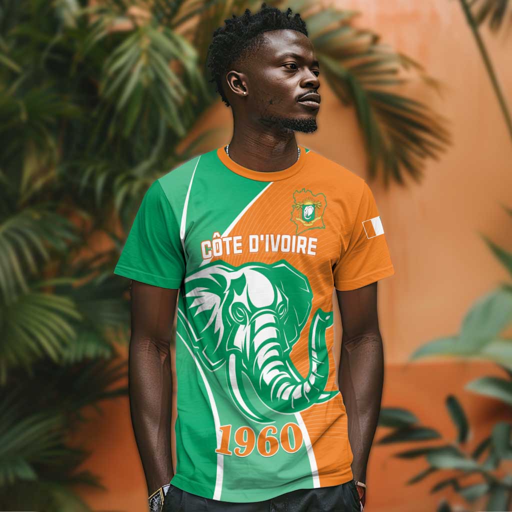 Ivory Coast Independence Day T shirt Cote d Ivoire Elephant