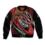 Custom Kenya Rugby Bomber Jacket Simbas Elevate Your Game
