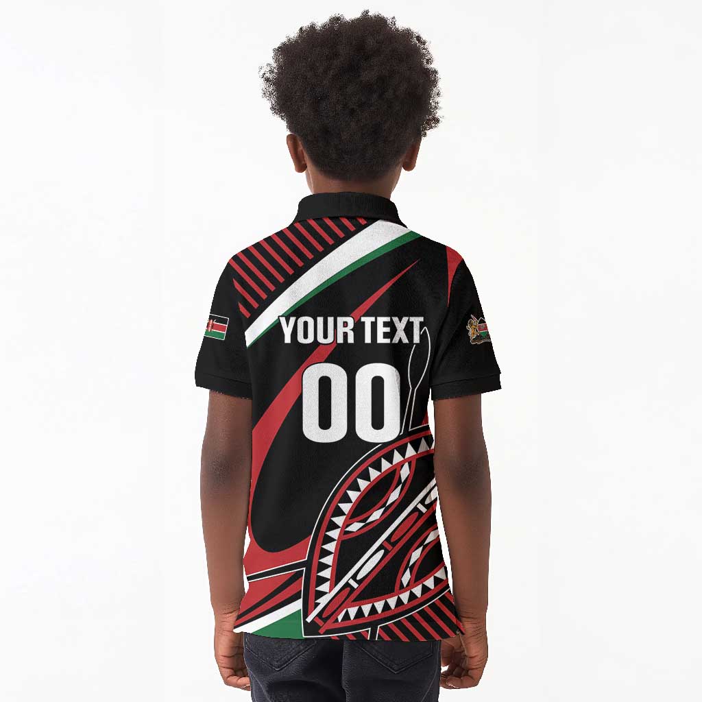 Custom Kenya Rugby Kid Polo Shirt Simbas Elevate Your Game