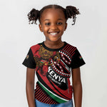 Custom Kenya Rugby Kid T shirt Simbas Elevate Your Game