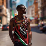Custom Kenya Rugby Men Tank Top Simbas Elevate Your Game