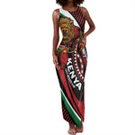 Custom Kenya Rugby Tank Maxi Dress Simbas Elevate Your Game