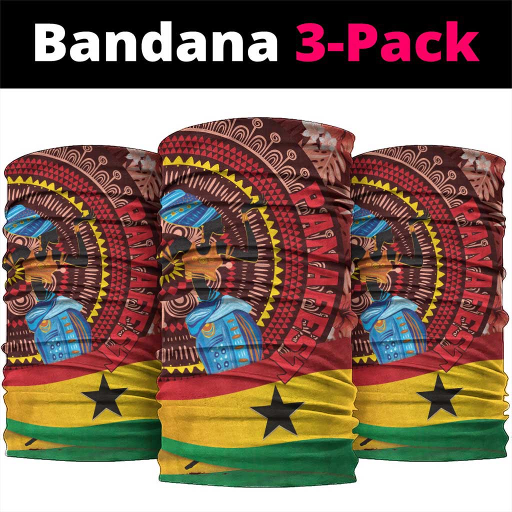 Panafest Neck Gaiter Ghana Tropical African Pattern LT01