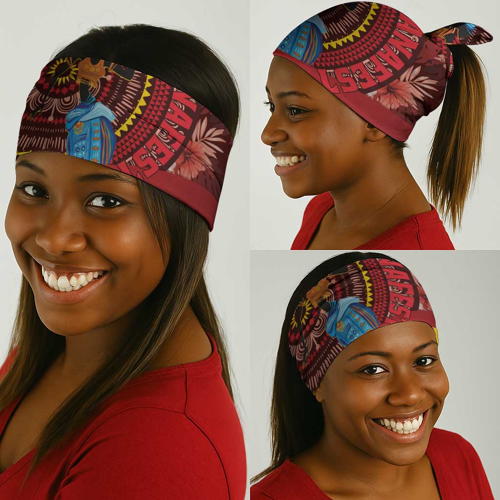 Panafest Neck Gaiter Ghana Tropical African Pattern LT01