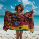 Panafest Sarong Ghana Tropical African Pattern
