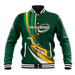 Personalized South Africa Rugby Baseball Jacket - Springboks Go Champions, World Cup LT01