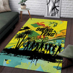 Jamaica Sleng Teng Riddim Area Rug Booyaka Booyaka - African Pride