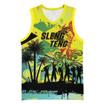 Personalized Jamaica Sleng Teng Riddim Basketball Jersey Booyaka Booyaka - African Pride