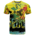 Personalized Jamaica Sleng Teng Riddim T shirt Booyaka Booyaka - African Pride