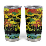 Personalized Jamaica Sleng Teng Riddim Tumbler Cup Booyaka Booyaka - African Pride