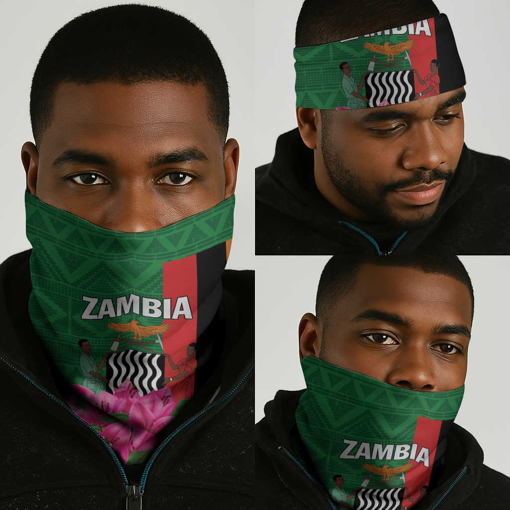 Icitungu ca Zambia Neck Gaiter Africa Bougainvillea LT01